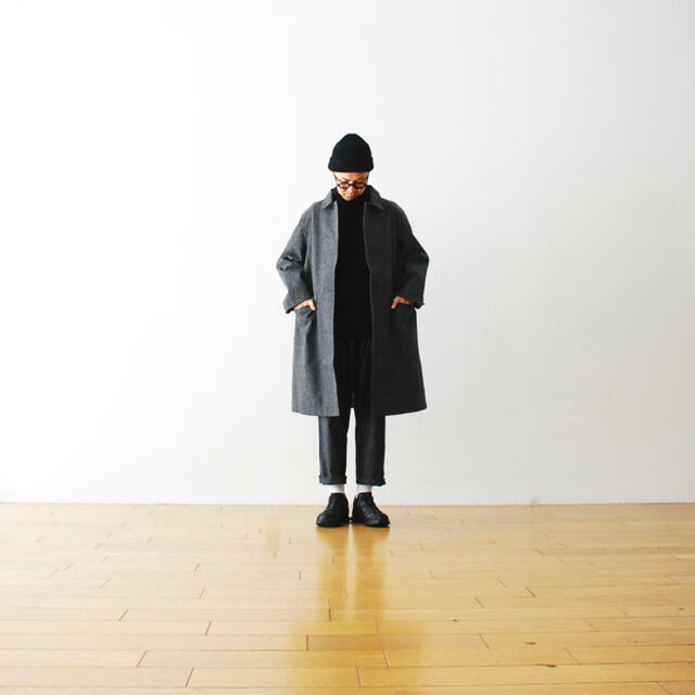 nanamica(ナナミカ)のナナミカ GORE-TEX Wool Soutien Collar Coat メンズのジャケット/アウター(ステンカラーコート)の商品写真