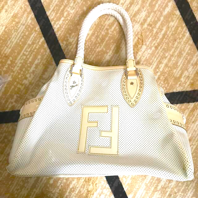 出荷 レア 美品 FENDI フェンディ シルク ボレロ ファー付