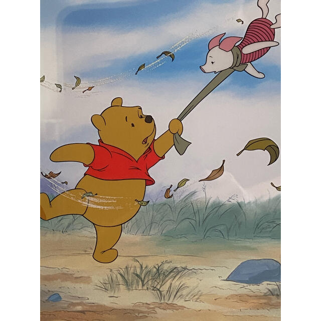 ディズニー くまのプーさん セル画 限定品 春夏秋冬シリーズ-