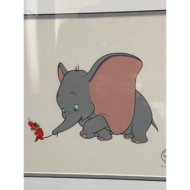 通常在庫品 レア ディズニーのダンボ セル画 リミテッドエディション