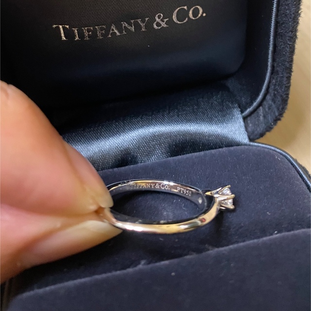 Tiffany & Co.(ティファニー)のTiffany 婚約指輪 エンゲージリング レディースのアクセサリー(リング(指輪))の商品写真