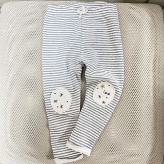 ザラキッズ(ZARA KIDS)のZARA キッズ　ボーダー　ワッペン　パンツ(パンツ/スパッツ)