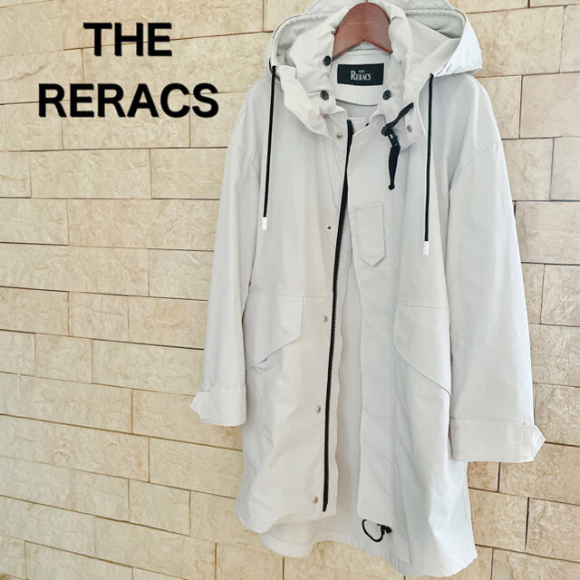 UNITED ARROWS(ユナイテッドアローズ)のTHE RERACS モッズコート　ホワイト レディースのジャケット/アウター(モッズコート)の商品写真