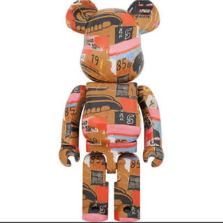 メディコムトイ(MEDICOM TOY)のbe@rbrick basquiat Andy warhol #2 1000%(フィギュア)