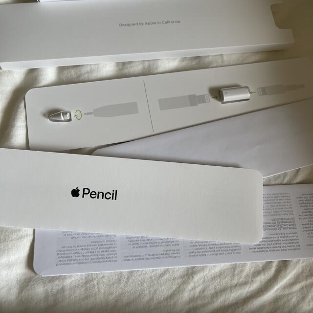 Apple(アップル)のApple Pencil 公式　第一世代　ほぼ未使用 スマホ/家電/カメラのPC/タブレット(その他)の商品写真