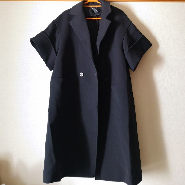 WEB限定】 エレストリオフ STOLYOF ELE コート 38 ブラック ロング