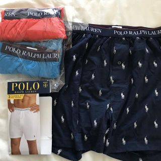 ポロラルフローレン(POLO RALPH LAUREN)の【専用】ポロラルフローレン　ボクサーパンツ　3枚セット(ボクサーパンツ)