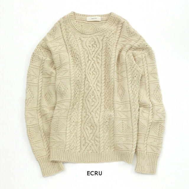 TODAYFUL - ☆美品☆TODAYFUL Vintage Aran Knit エクリュの通販 by ...