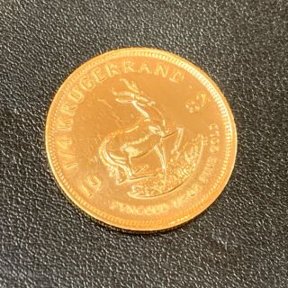 クルーガーランド　金貨(コイン)  1/4oz  (貨幣)