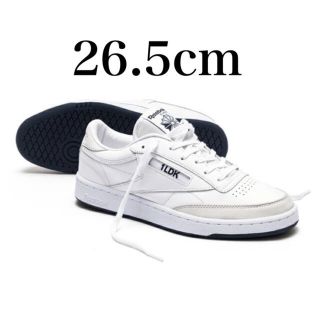 ワンエルディーケーセレクト(1LDK SELECT)のReebok Club C 85[WHITE×NAVY](スニーカー)