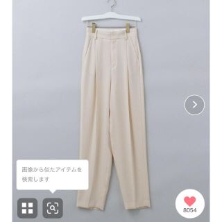 ビューティアンドユースユナイテッドアローズ(BEAUTY&YOUTH UNITED ARROWS)の6(ROKU)  GEORGETTE HIGH WAIST PANTS(カジュアルパンツ)