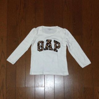 ギャップ(GAP)のbabyGap / レオパードロゴロンT(その他)