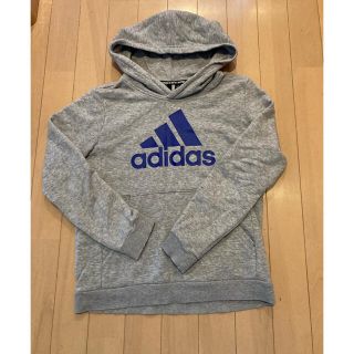 アディダス(adidas)の専用　アディダス  adidas 150cm トレーナー　パーカー　グレー(Tシャツ/カットソー)