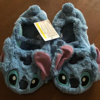 スティッチ(STITCH)のディズニーランド　スティッチ　スリッパ(キャラクターグッズ)