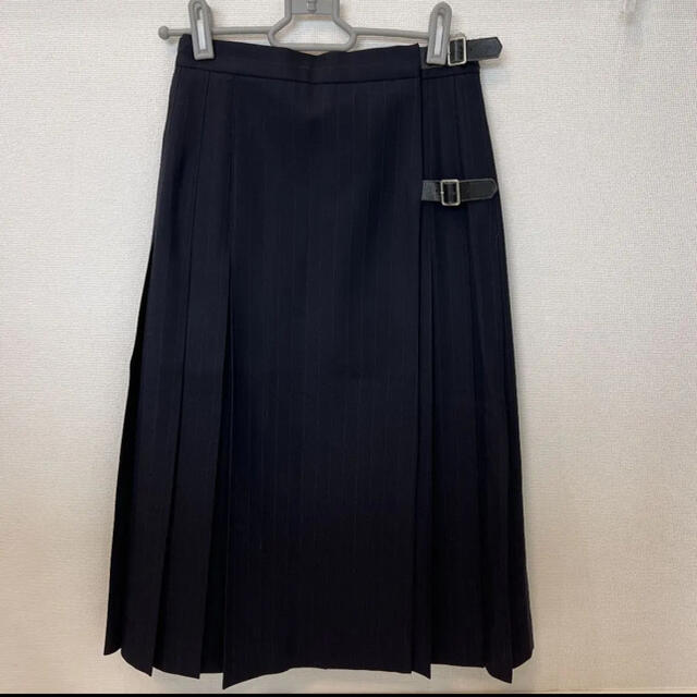 【未使用】マーガレットハウエル プリーツロングスカート ラップスカート