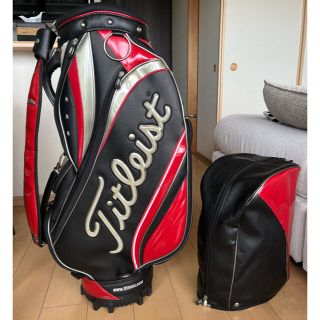 タイトリスト(Titleist)のTitleistタイトリスト　キャディバッグ　CB422 エナメル&レザー調(バッグ)