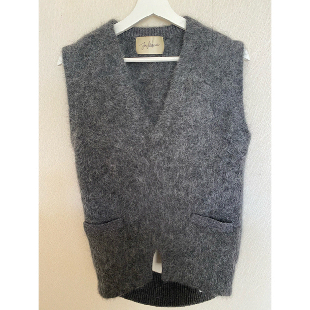 jun mikami ジュンミカミ　alpaca  vest ベスト