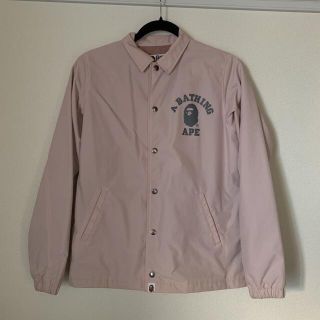 アベイシングエイプ(A BATHING APE)の【BAPE】レディース  COLLEGE COACH JACKET(ナイロンジャケット)