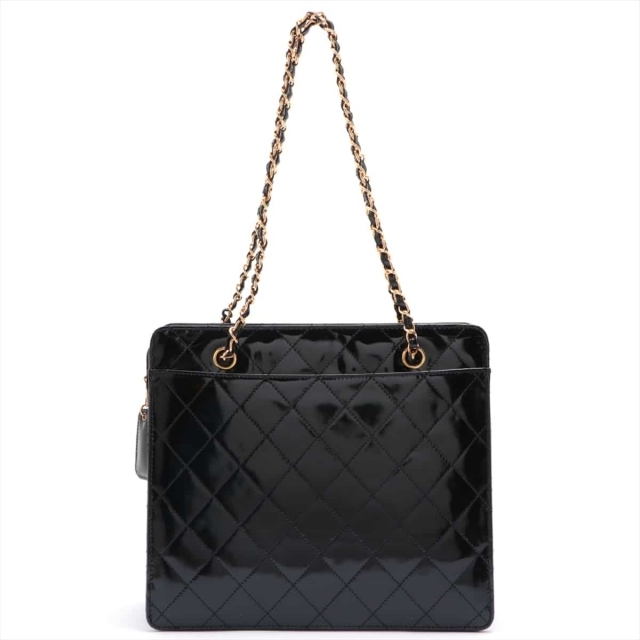 CHANEL パテントレザー ハンドバッグ セール価格