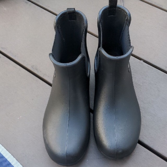 crocs(クロックス)のクロックス　長靴レインブーツ　23cm　黒 レディースの靴/シューズ(レインブーツ/長靴)の商品写真