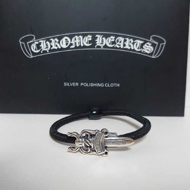 Chrome Hearts(クロムハーツ)の【新品】ダガー ヘアゴム ブレスレット メンズのアクセサリー(ブレスレット)の商品写真