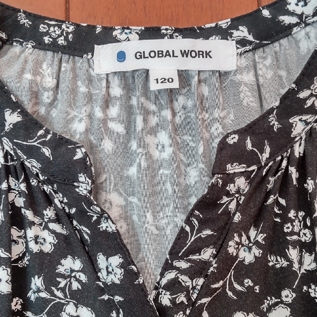 GLOBAL WORK(グローバルワーク)のGLOBAL WORK　キッズワンピース120 キッズ/ベビー/マタニティのキッズ服女の子用(90cm~)(ワンピース)の商品写真