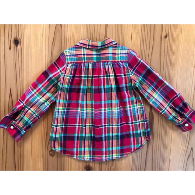 Ralph Lauren(ラルフローレン)のラルフローレン　長袖　シャツ　100 キッズ/ベビー/マタニティのキッズ服女の子用(90cm~)(Tシャツ/カットソー)の商品写真