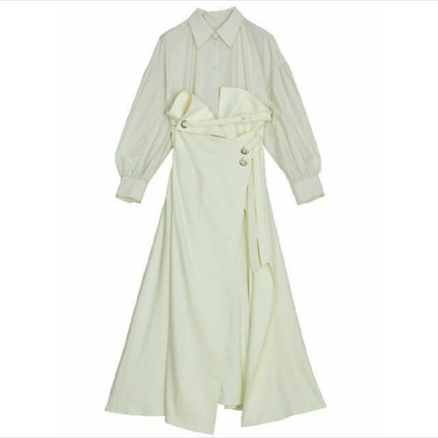 Ameri Vintage MILLEFUILLE SHIRT DRESS