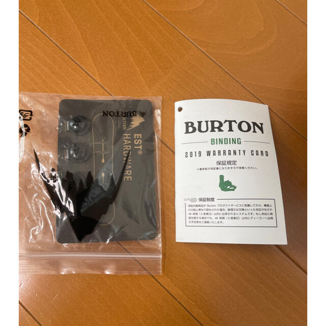 BURTON(バートン)のBURTON GENESIS EST 2019 Mサイズ スポーツ/アウトドアのスノーボード(バインディング)の商品写真