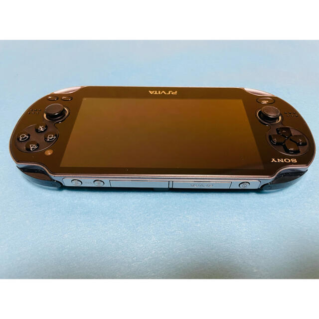 ☆画面傷無し☆PS Vita PCH-1100 クリスタルブラック 動作確認済み