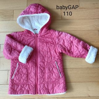 ベビーギャップ(babyGAP)のベビーギャップ　babyGAP　コート　110センチ　ピンク　女の子　お出かけ(コート)