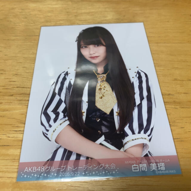 NMB48 白間美瑠 生写真