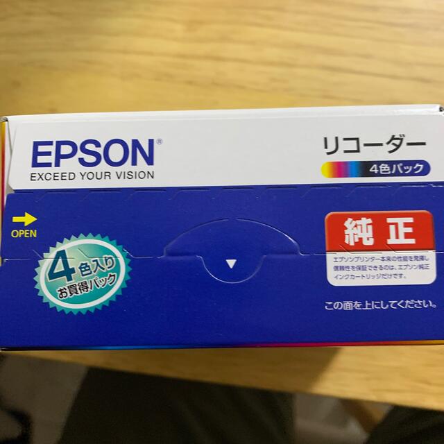 EPSON(エプソン)のEPSON インクカートリッジ RDH-4CL インテリア/住まい/日用品のオフィス用品(その他)の商品写真