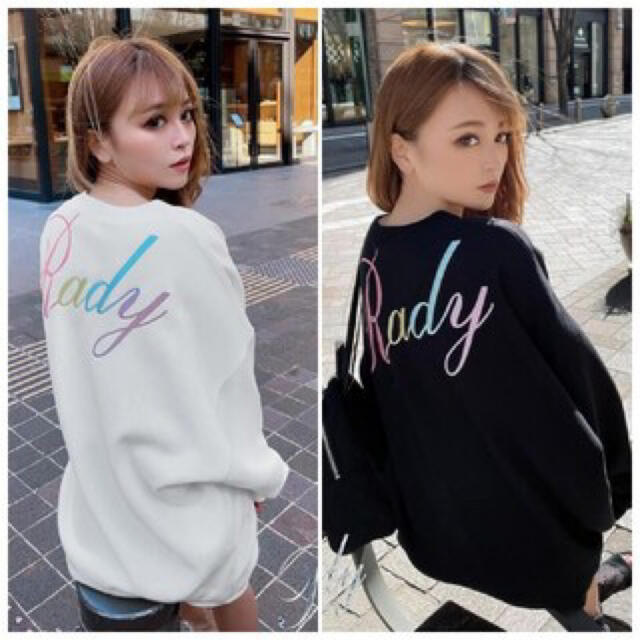 Rady(レディー)のRadyトレーナー(ホワイト) レディースのトップス(トレーナー/スウェット)の商品写真