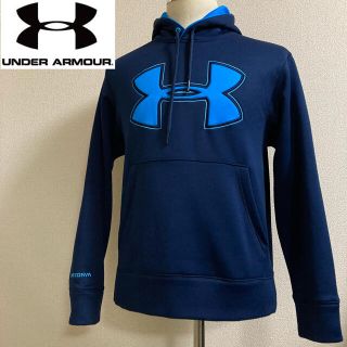 アンダーアーマー(UNDER ARMOUR)のアンダーアーマー◇STORM プルオーバー  パーカー 裏起毛◇ネイビーSサイズ(パーカー)