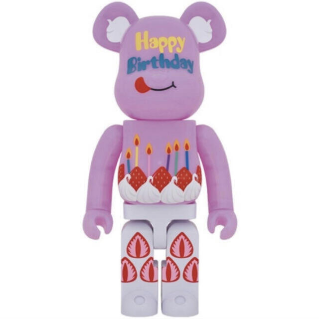 フィギュア即発送 BE@RBRICK グリーティング誕生日 PLUS 1000％