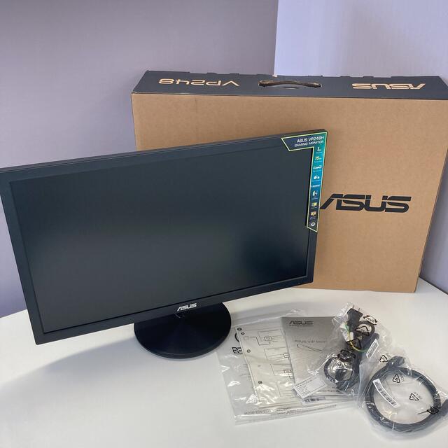 ★2021年製 美品 ASUS ゲーミング モニター VP248H-J ブラック