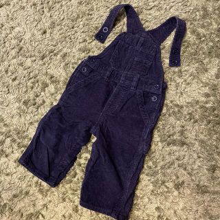 ベビーギャップ(babyGAP)のGAP BABYGAP 80 12-18 ツナギ　オーバーオール　ギャップ(ロンパース)