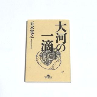 大河の一滴 本(文学/小説)