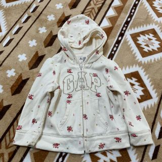 ベビーギャップ(babyGAP)のGAP 花柄パーカー(ジャケット/コート)