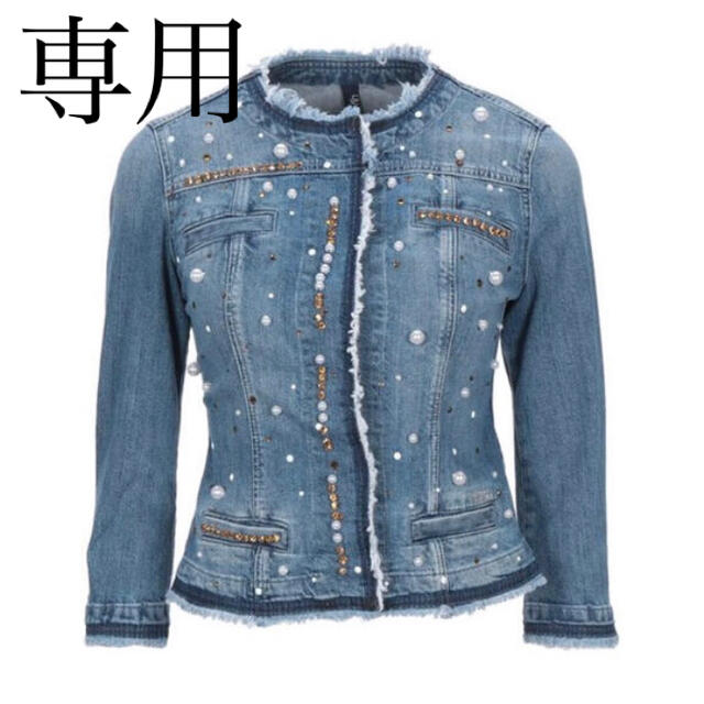リュージョー レディース ジャケット・ブルゾン jacket デニム