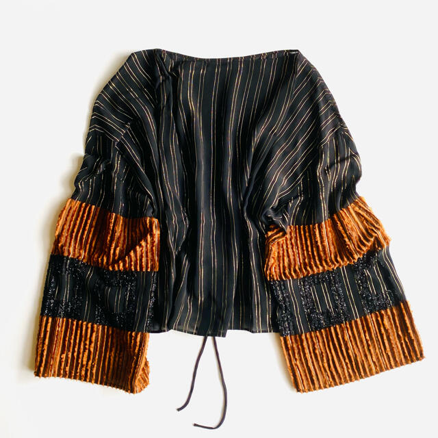 新品 mame マメ Shimmering Striped Tunic