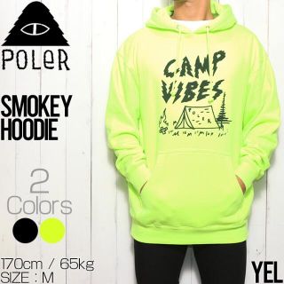 POLeR ポーラー SMOKEY HOODIE プルオーバーパーカー フーディ(パーカー)