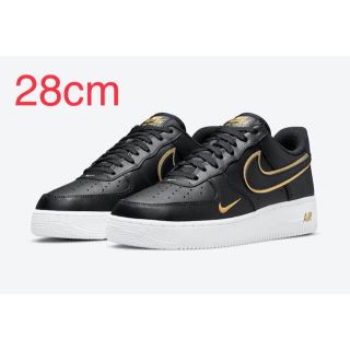 ナイキ(NIKE)のNIKE AIR FORCE 1 LOWDOUBLE SWOOSHESBLACK(スニーカー)