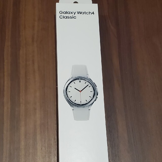 Galaxy watch 4 classic 42mm  国内正規品 シルバースマホ/家電/カメラ