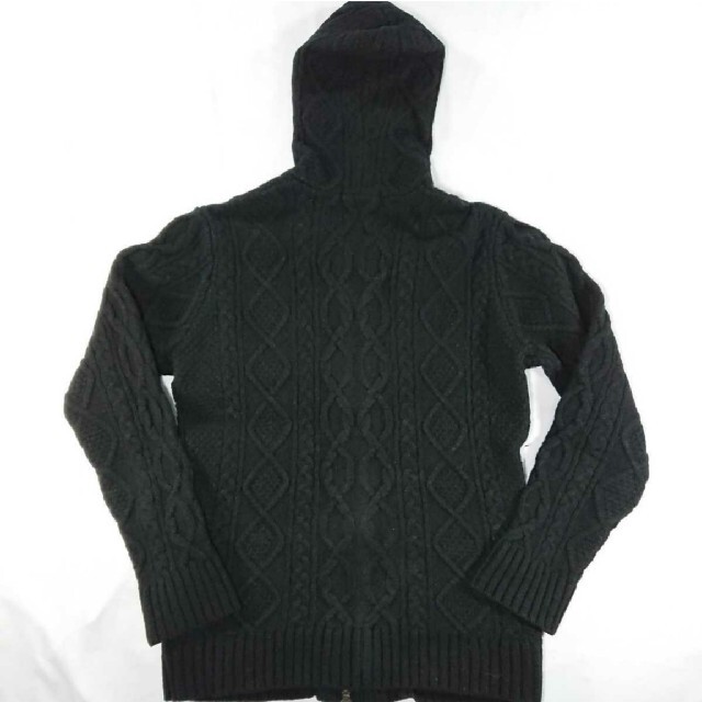 BURBERRY BLACK LABEL(バーバリーブラックレーベル)のバーバリー ブラックレーベル ダッフル コート ニットジャケット 2(M) 黒 メンズのジャケット/アウター(ダッフルコート)の商品写真