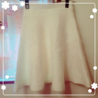 プロポーションボディドレッシング(PROPORTION BODY DRESSING)のアンゴラスカート♡(ひざ丈スカート)