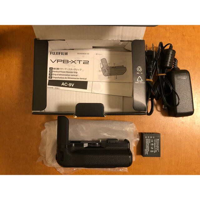 Fujifilm x-t2 batterygrip (美品) - ミラーレス一眼