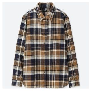 ユニクロ(UNIQLO)のUNIQLO(ユニクロ) フランネル チェックシャツ(長袖)(シャツ/ブラウス(長袖/七分))