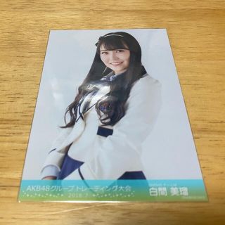 エヌエムビーフォーティーエイト(NMB48)のNMB48 白間美瑠 AKB48トレーディング大会 生写真 2018.7(女性タレント)